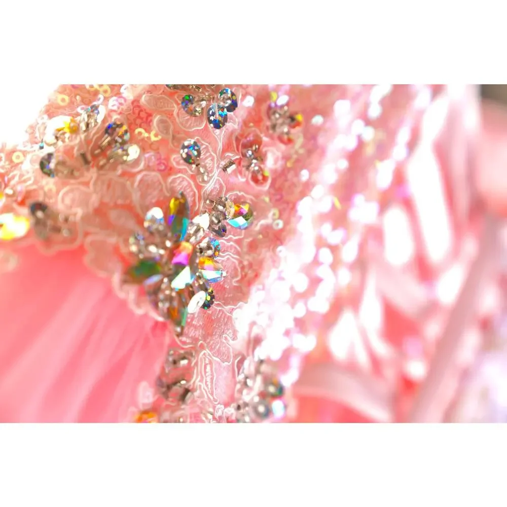 Tiffany Girls Formal Pink Dress